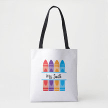 Personalised Teacher Canvas Tote Bag Gift for Teac