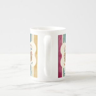 Personalised Teacher Cat Mug Custom Name & Grade