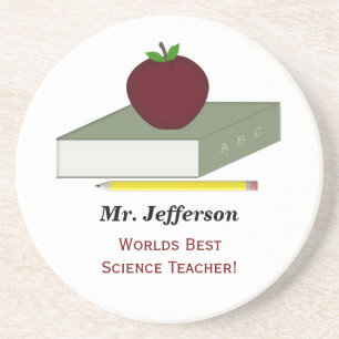 Personalised Teacher Coasters