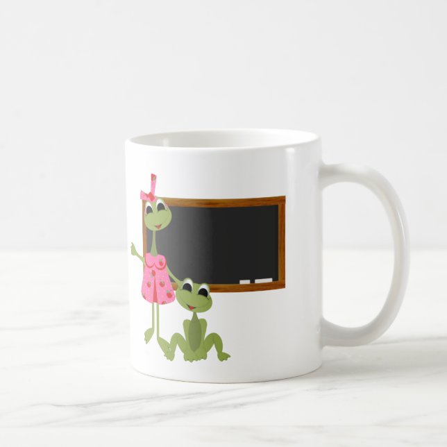 Personalised Teacher Coffee Mug-Chalkboard Mug (Right)
