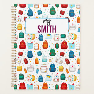 Personalised Teacher – Custom Name Back to school Planner