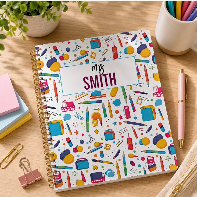 Personalised Teacher – Custom Name Back to school Planner (Personalized Teacher – Custom Name Back to school Planner)