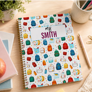 Personalised Teacher – Custom Name Back to school Planner