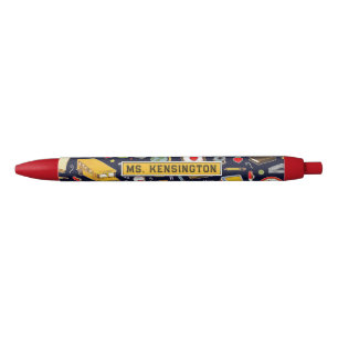 Personalised Teacher Gift Black Ink Pen