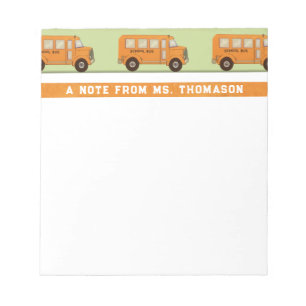 Personalised Teacher Gift Ideas Notepad