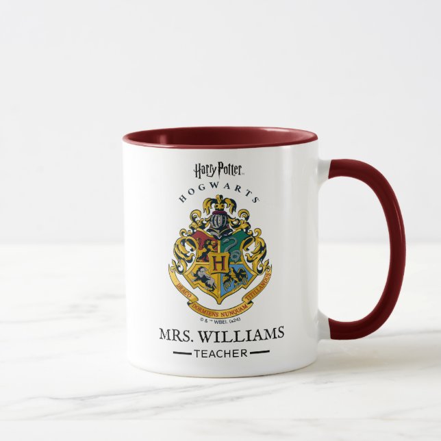 Personalised Teacher | HARRY POTTER™ Badge Mug (Right)