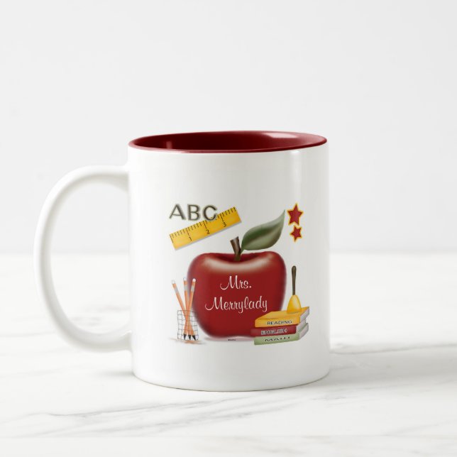 Personalised Teacher Mug (Left)