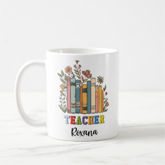 personalised teacher mug, custom teacher mug, cup