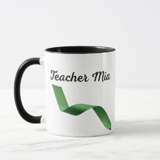 Personalised Teacher Mug, Custom Teacher Name Mug