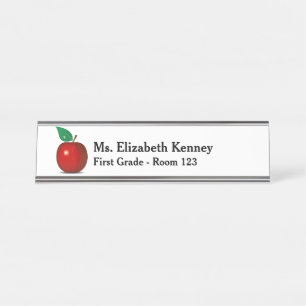 Personalised Teacher Name Plate