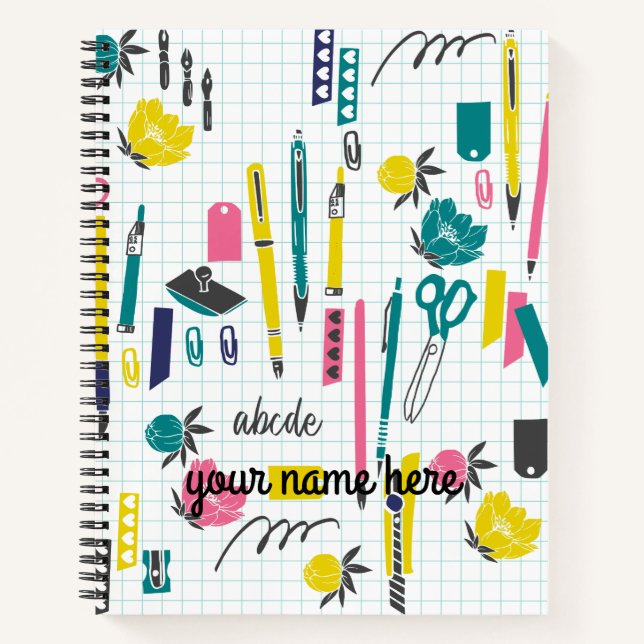 Personalised Teacher Notebook (Front)