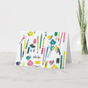 Personalised Teacher Notecards