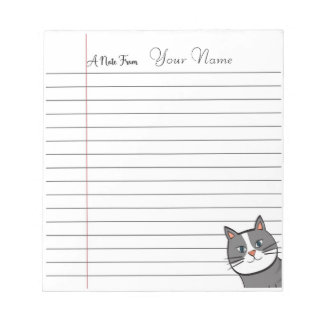 Personalised Teacher Notepad