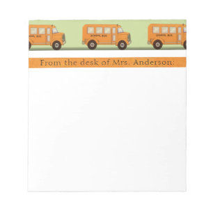 personalised teacher notepad