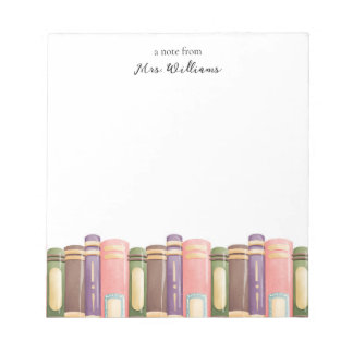 Personalised Teacher Notepad