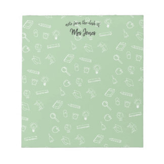 Personalised Teacher Notepad