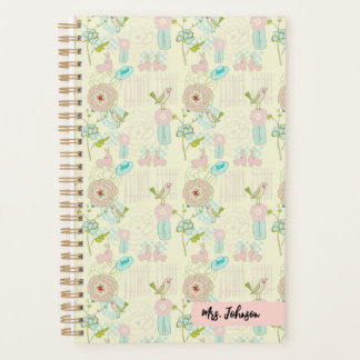 Personalised Teacher Planner with name