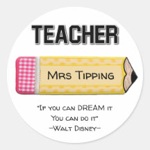 Personalised Teacher Quote Design