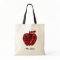 Personalised Teacher Red Faux Sequin Apple Glam