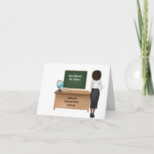 Personalised Teacher Retirement Card