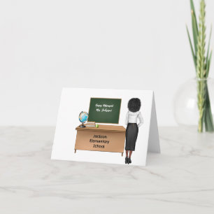 Personalised Teacher Retirement Card