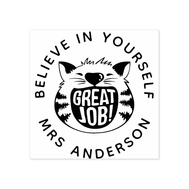 Personalised Teacher Stamp Back to School Gift (Imprint)