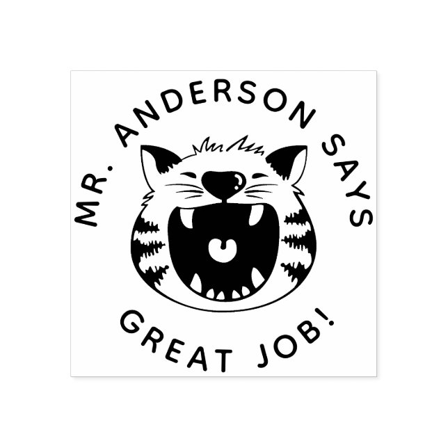 Personalised Teacher Stamp Back to School Gift (Imprint)