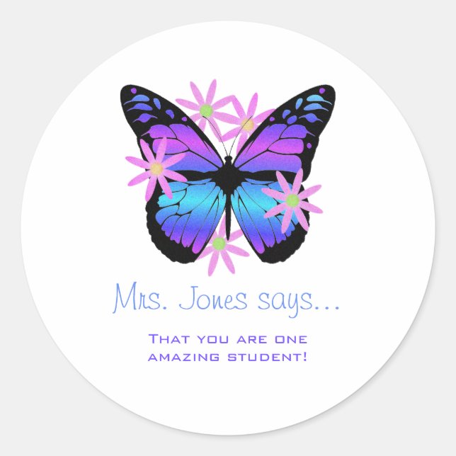 Personalised Teacher Stickers (Front)