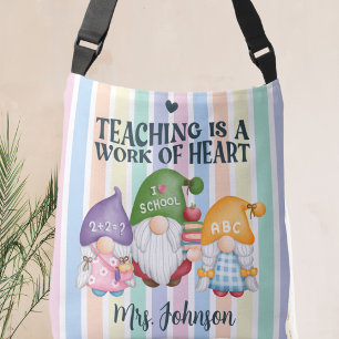 Personalised Teacher Tote and Shoulder Bag