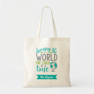Personalised Teacher Tote Bags Changing The World