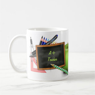 Personalised Teacher's Chalkboard Coffee Mug