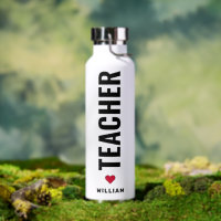 Personalised Teachers Modern Valentine's Day Gift 