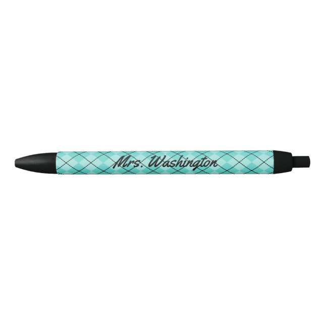 Personalised Teacher's Retro Writing Pen Gift (Front)