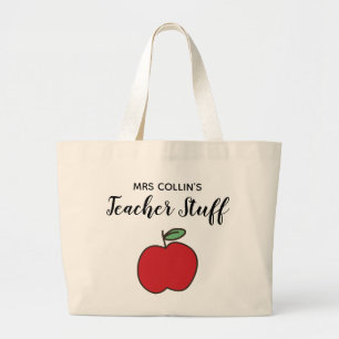 Personalised Teachers Tote Bag Gift