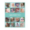 Personalised Teal 16 Photo Collage
