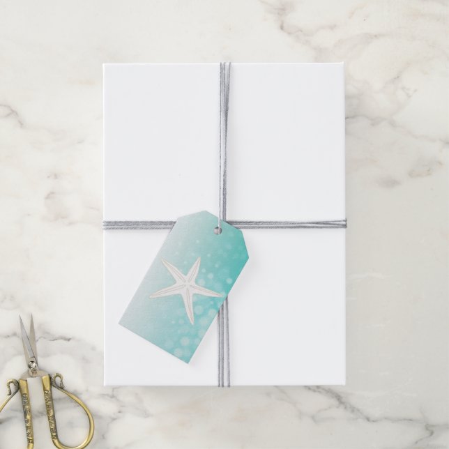 Personalised Teal Wedding Thank You Gift Tag (With Twine)