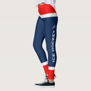 Personalised Team Colours Ice Hockey Socks Legging
