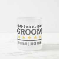 Personalised Team Groom Best Man