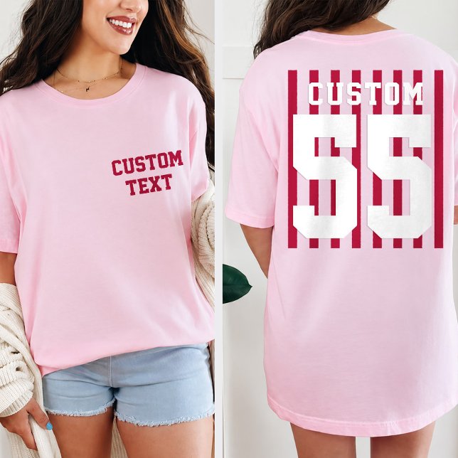 Personalised Team Jersey Fan  T-Shirt (Creator Uploaded)