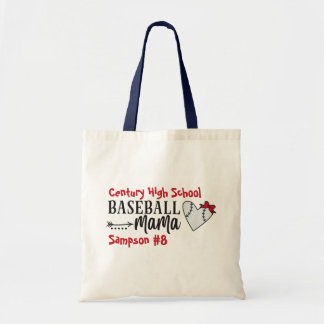 Personalised Team Name Baseball Mama Tote Bag