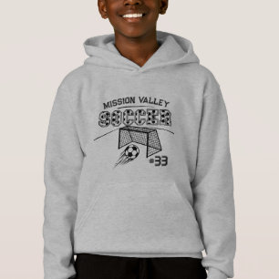 Personalised Team Soccer Hoodies 