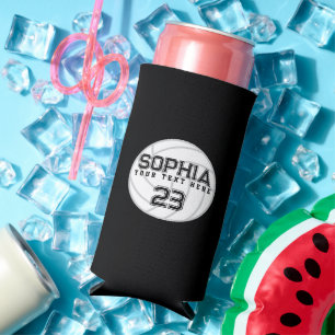 Personalised Team Sports -Volleyball Seltzer Can Cooler