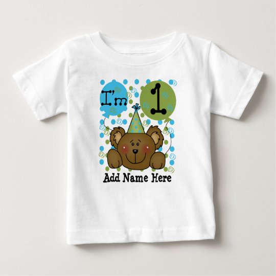 personalised teddy bear t shirt