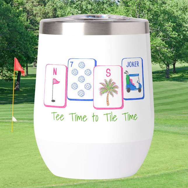 Personalised Tee Time to Tile Time / Golf Mahjong  (Creator Uploaded)