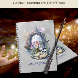 Personalised Teenage Witch Spell Book Grimoire