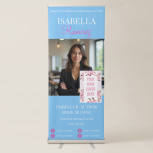 Personalised Template for Romance Authors Retractable Banner