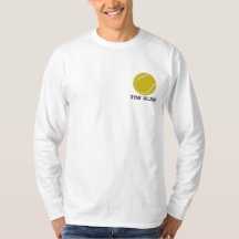Personalised Tennis Ball embroidered Shirt