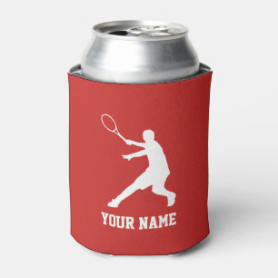 Personalised tennis Birthday party can coolers