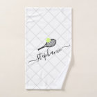 Personalised Tennis Calligraphy Name