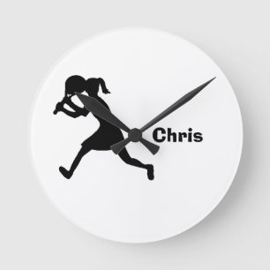 Personalised Tennis Clock